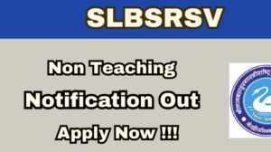 Shri Lal Bahadur Shastri National Sanskrit University Hiring Non-Teaching Posts 2026